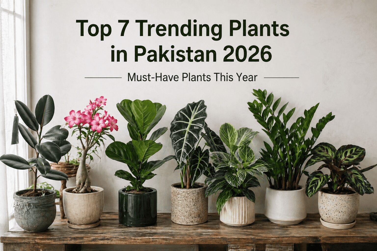 Trending Plants in Pakistan 2026